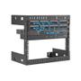 STARTECH 8U Open Frame Wall Mount Equipment Rack - 12 in. Deep (RK812WALLO)