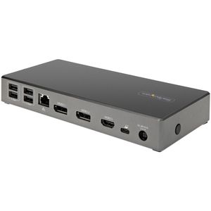 STARTECH USB C DOCK - TRIPLE 4K MONITOR 2XDP/HDMI 100W PD/USB (10GBPS) ACCS (DK31C2DHSPDUE)