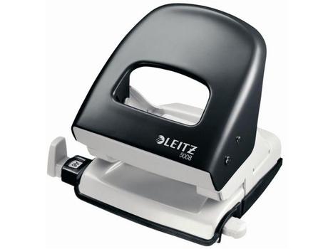 LEITZ 5008 hole punch 2h/30 sheets Black (5008-00-95)