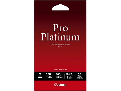CANON PT-101 10x15cm Photo Paper Pro Platinum 300g (20) (2768B013)