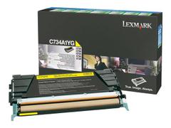 LEXMARK Toner Lexmark C734A1YG 6K gul