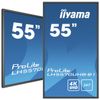 IIYAMA 55inch LCD UHD - 55inch Super Slim, 3840x2160,  4K UHD, VA panel (LH5570UHB-B1)