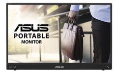 ASUS ZenScreen MB16ACV Portable USB Monitor 15.6inch Full HD IPS Hybrid Signal Solution USB Type-C Flicker Free Blue Light Filter