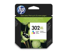 HP 302XL Tricolour Standard Capacity Ink Cartridge 300 pages 8ml - F6U67AE