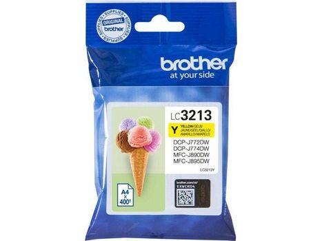 BROTHER LC3213Y - Yellow - original - ink cartridge - for Brother DCP-J572, DCP-J772, DCP-J774, MFC-J890, MFC-J895 (LC3213Y)