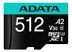A-DATA 512GB MicroSDXC UHS-I U3 V30S A2 R/ W:100/ 80 MB/s