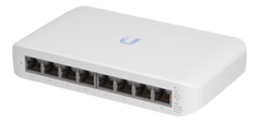 Ubiquiti Switch Lite PoE+ Switch 802.3at - USW - UniFi - 8 porter - styrt - Layer 2