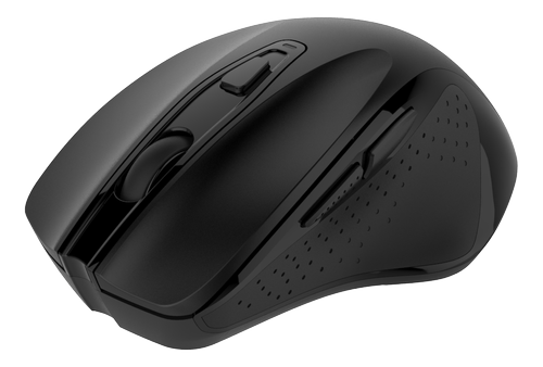 DELTACO Trådløs Optisk Mus - Silent - 6 knapper - Sort (MS-802)
