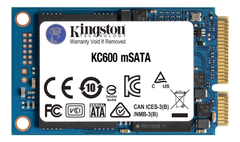 KINGSTON 256GB KC600MS SATA3 MSATA SSD ONLY DRIVE INT (SKC600MS/256G)