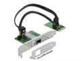 DELOCK Netværksadapter PCIe Mini Card 