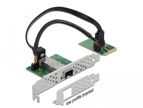DELOCK Mini PCIe I/O PCIe full size 1 x SFP Gigabit LAN (95267)