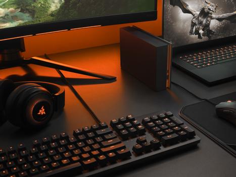 SEAGATE FireCuda Gaming Hub 16TB RGB LED lighting (STKK16000400)