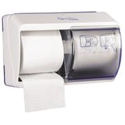 ABENA Dispenser,  Abena, 17, 5x25, 5x17, 5cm,  hvid, plast, til 2 ruller toiletpapir (250302)