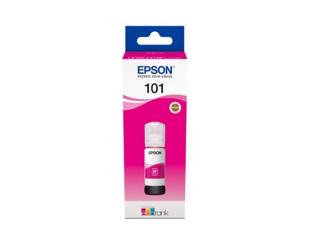 EPSON 101 ECOTANK MAGENTA INK BOTTLE 70 ML I (C13T03V34A)