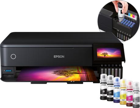 Epson EcoTank ET-8550 - multifunksjonsskriver - A3+ (C11CJ21401)