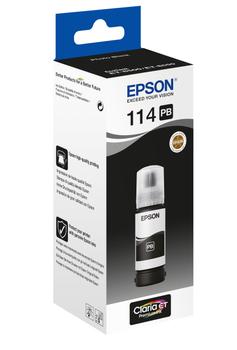 EPSON Ink/114 EcoTank Photo Black ink bottle (C13T07B140)