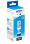 EPSON Ink/114 EcoTank Cyan ink bottle (C13T07B240)