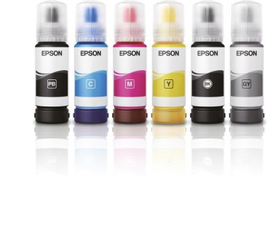 EPSON Ink/115 EcoTank Pigment Black ink bottle (C13T07C14A)