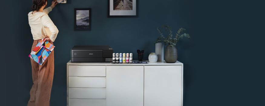 Epson EcoTank ET-8550 - multifunksjonsskriver - A3+ (C11CJ21401)