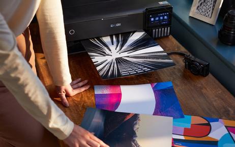 Epson EcoTank ET-8550 - multifunksjonsskriver - A3+ (C11CJ21401)