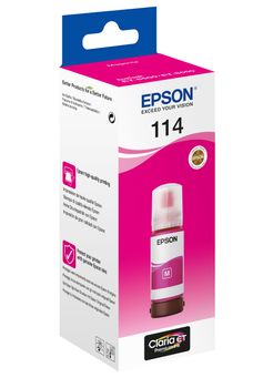 EPSON 114 EcoTank Magenta ink bottle (C13T07B340)