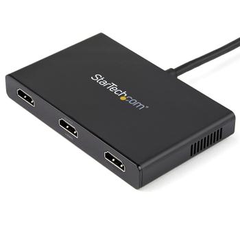 STARTECH Mini DisplayPort to HDMI Multi-Monitor Splitter - 3-Port MST Hub (MSTMDP123HD)