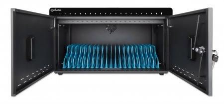 MANHATTAN 20-Port Desktop Charging Cabinet - 360 W (715959)