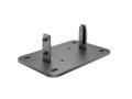 MULTIBRACKETS Floormount Fixed Base Black