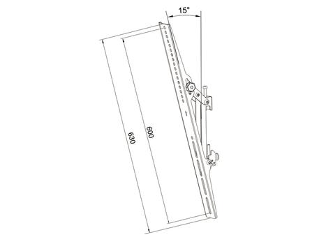 MULTIBRACKETS M Pro Series, Tilt Arms 600mm Pro Series Parts (7350073733767)