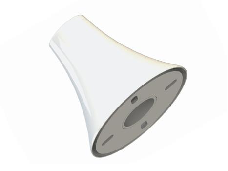 MULTIBRACKETS M Pro Series Floor To Ceiling Wall Plate White (7350073733859)