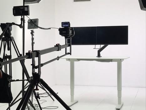 MULTIBRACKETS M VESA Gas Lift Arm w. Duo Crossbar 2 Bl (7350073736355)