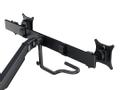 MULTIBRACKETS M VESA Gas Lift Arm w. Duo Crossbar 2 Bl (7350073736355)