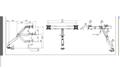 MULTIBRACKETS M VESA Gas Lift Arm w. Duo Crossbar 2 Bl (7350073736355)