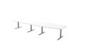 Lanab Konferensbord 420x120x80cm vit