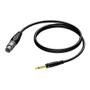 PROCAB Procab REF900/3 Jack 6.3mm Han-XLR Hun-3m