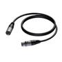PROCAB Procab CAB901, mikrofonkabel, 1,5m XLR Han-XLR Hun-1.5m