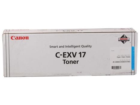 CANON IRC 4080i/ 4580i Cyan Toner Cartridge C-EXV 17 (0261B002)