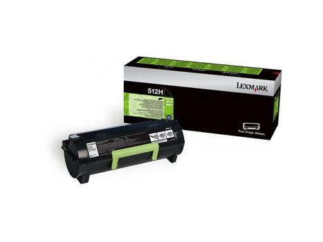 LEXMARK 512HE Black Toner Cartridge 5K pages - 51F2H00 (51F2H00)