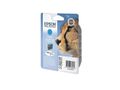 EPSON T0712 ink cartridge cyan standard capacity 5.5ml 1-pack blister without alarm