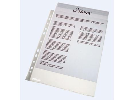 ESSELTE Plastficka PP A4 0,06 glasklar 100/FP (56066)