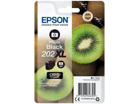 EPSON SINGLEPACK PHOTO BLACK 202XL KIWI CLARA PREMIUM INK SUPL (C13T02H14010)