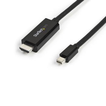STARTECH 4K 3 M MINI DISPLAYPORT TO HDMI CABLE-MDP TO HDMI CONVERTER CABL (MDP2HDMM3MB)