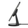 BELKIN MAGNETIC WIRELESS CHARGER STAND WITH PSU BLACK CHAR (WIB003VFBK)
