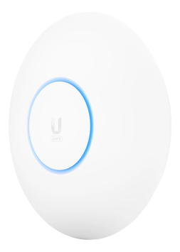 Ubiquiti UniFi 6 Long Range Wi-Fi 6 (802.11ax) trådløst tilgangspunkt,  5 GHz 4x4 MU-MIMO & OFDMA, 2.4 GHz 4x4 MIMO (U6-LR)
