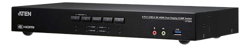 ATEN KVMP Switch 4p USB HDMI Video DynaSync 4K 5 Gbps RS-232 (CS1844-AT-G)