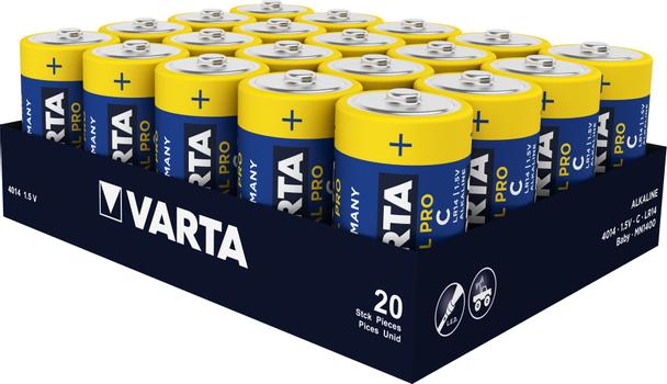 VARTA IND C (LR14) ALKALINE (TRAY) . (4014211111)