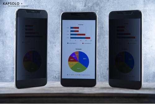 KAPSOLO 2-Way Adhesive Privacy Screen for Nokia 7.1 (KAP11381)