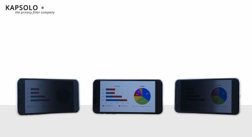 KAPSOLO 2-Way Adhesive Privacy Screen for Nokia 7.1 (KAP11381)