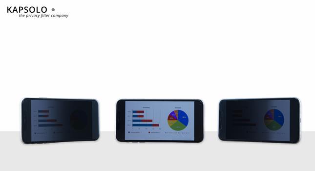 KAPSOLO 2-Way Adhesive Privacy Screen for Nokia 7.1 (KAP11381)