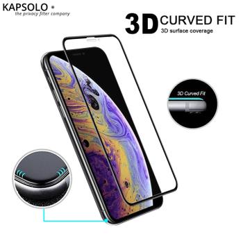 KAPSOLO Tempered GLASS iPhone 11 Pro / XS / X Sreen Protection Clear screen protector Apple (KAP30198)